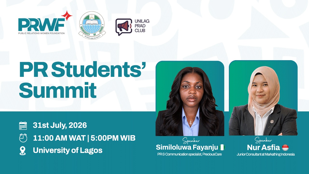 PRWF Hosts PR Students Summit with the University of Lagos, Equipping Students with Global Career Insights
